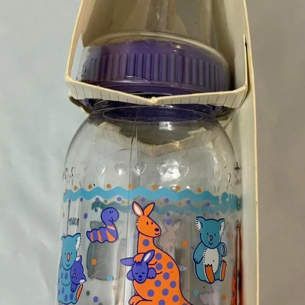 VINTAGE AUTHENTIC NEW IN BOX Playtex Cherubs 1992 baby bottle 4oz